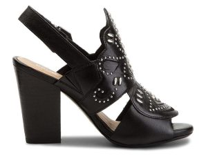 Σανδάλια Bronx SCORPIO SLINGBACK ZWART