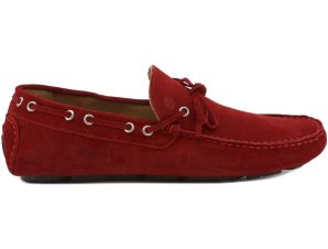 Boat shoes Sparco Magny cours gp1 – Suede Red