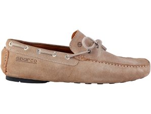 Boat shoes Sparco Magny Cours – Suede Beige