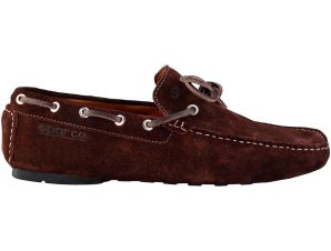 Boat shoes Sparco Magny Cours – Suede Brown