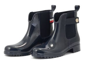 Tommy Hilfiger – Tommy Hilfiger Ankle Rainboot With Metal Detail FW0FW06777-DW5 – 01362