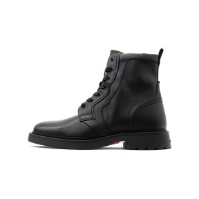 Μπότες Tommy Hilfiger LIGHTWEIGHT LEATHER LACE UP BIKER BOOTS MEN