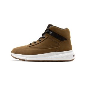 Μπότες Tommy Hilfiger LEATHER HYBRID MID BOOTS MEN