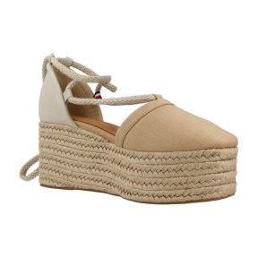 Εσπαντρίγιες Tommy Hilfiger CLOSED TOE LINEN FLATFOR